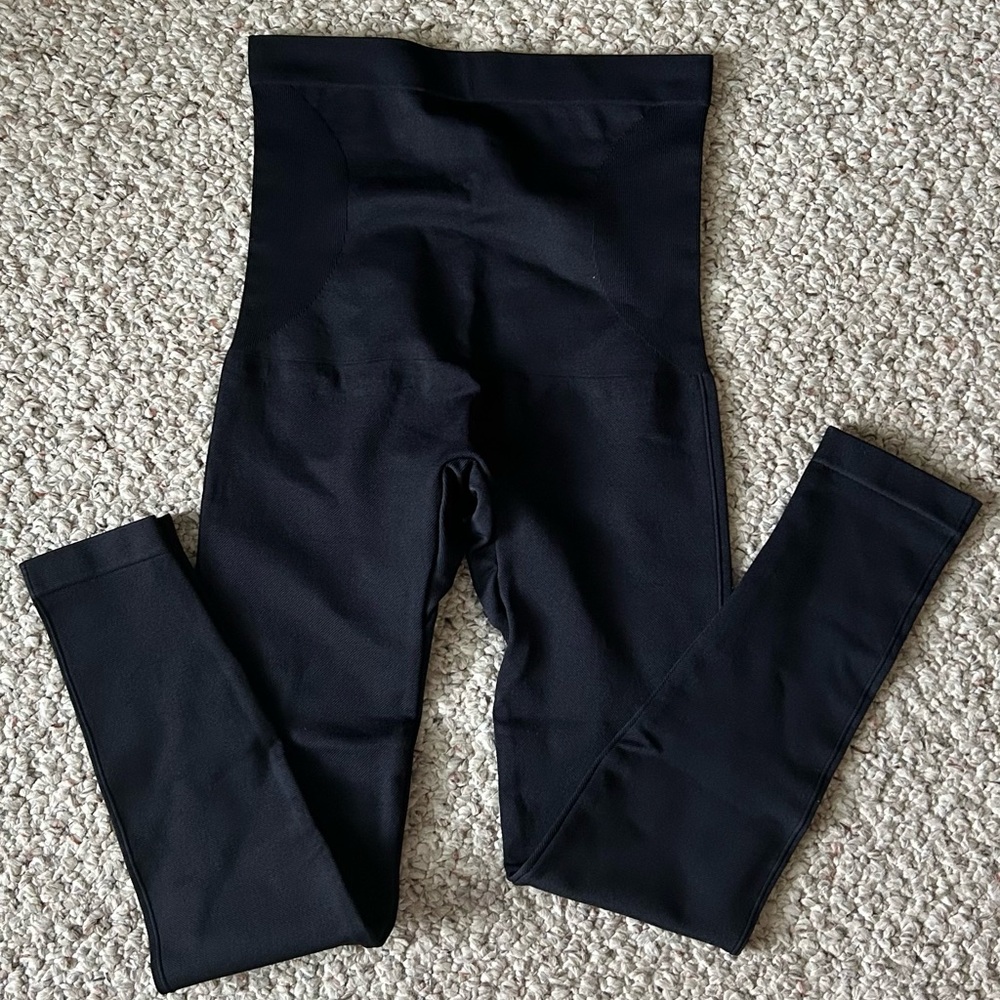 Shapermint Essentials Medium Black Shapewear Legg… - image 1